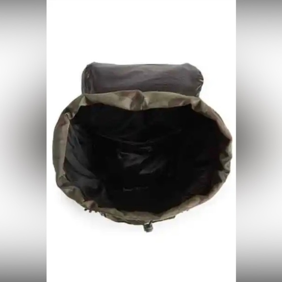 Rebecca minkoff nylon backpack downtown green camo